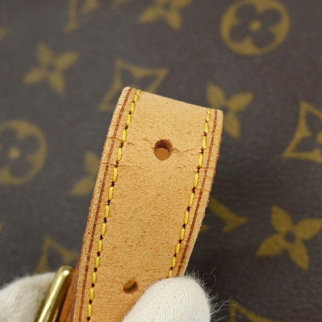 Louis Vuitton Musette Handbag Monogram Canvas Brown Canvas Shoulder Bag Bag (Pre-Owned)