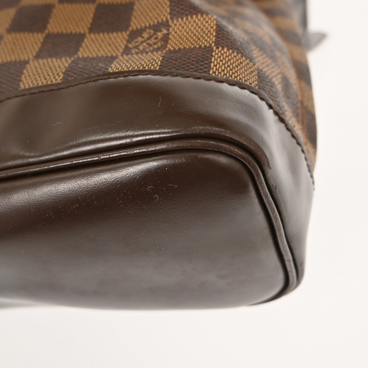 Louis Vuitton Soho Backpack Damier Brown Canvas Backpack Bag (Pre-Owned)