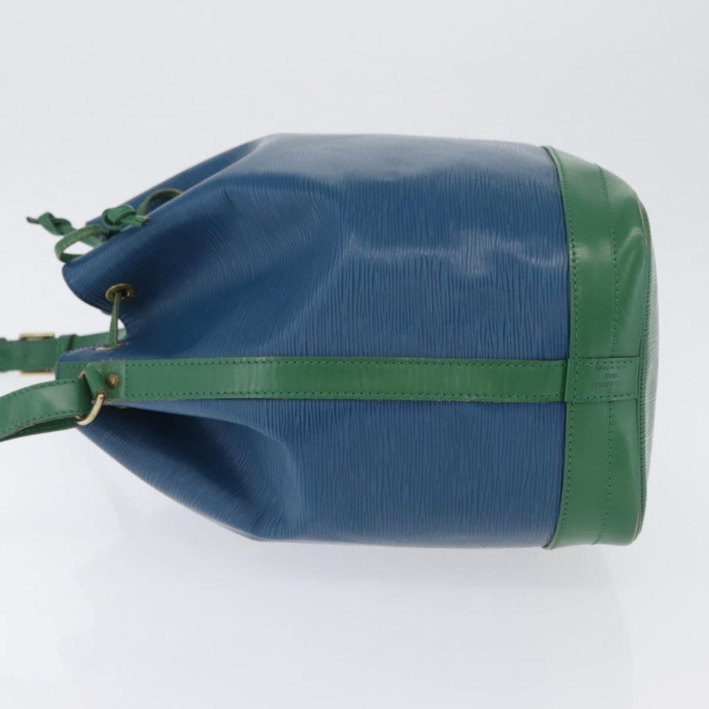 Louis Vuitton Bicolor Noe Handbag Epi Leather Blue Leather Shoulder Bag Bag (Pre-Owned)