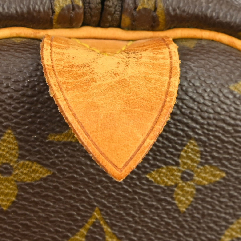 Louis Vuitton Keepall Bag Monogram Canvas Brown Canvas Travel Bag Bag (Pre-Owned)