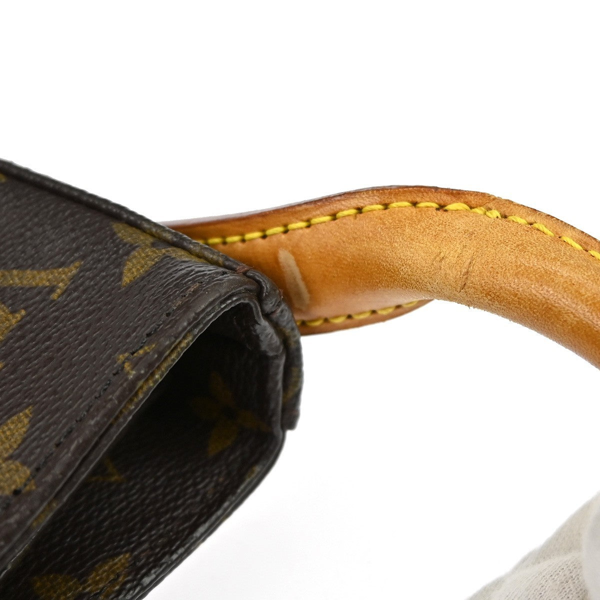 Louis Vuitton Monogram Looping Handbag Monogram Canvas Brown Canvas Shoulder Bag Bag (Pre-Owned)