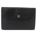 Louis Vuitton Vintage Montaigne Clutch Epi Leather Black Leather Clutche & Pouche Bag (Pre-Owned)