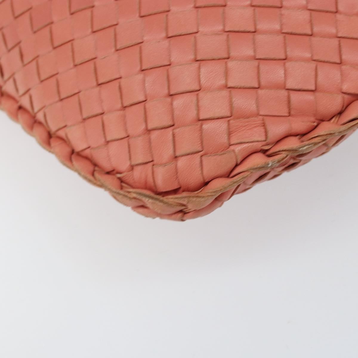 Bottega Veneta Veneta Hobo Intrecciato Nappa Pink Leather Handbag (Pre-Owned)