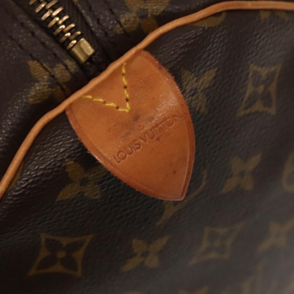 Louis Vuitton Keepall Bag Monogram Canvas Brown Canvas Travel Bag Bag (Pre-Owned)