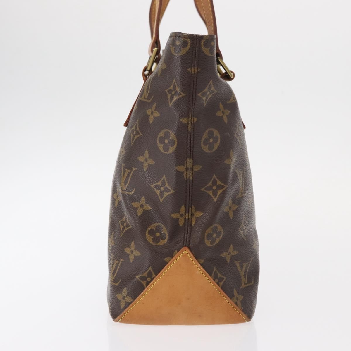 Louis Vuitton Cabas Mezzo Monogram Canvas Brown Canvas Tote Bag Bag (Pre-Owned)