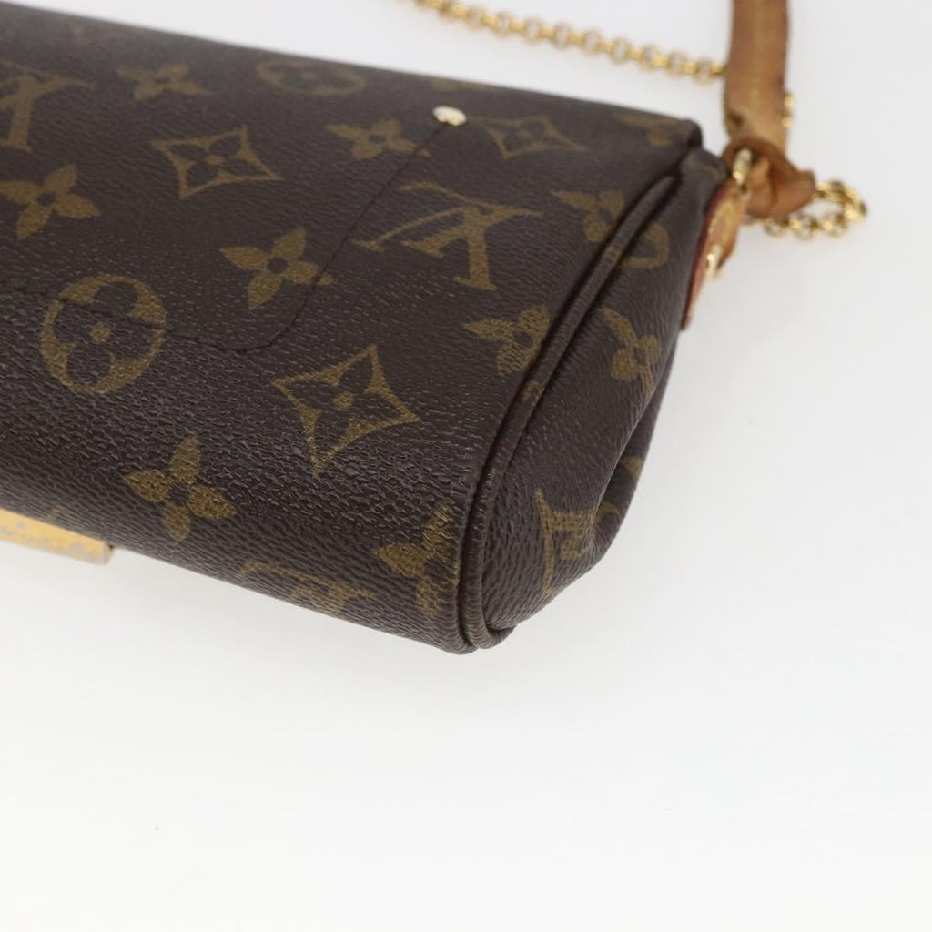 Louis Vuitton Favorite Handbag Monogram Canvas Brown Canvas Shoulder Bag Bag (Pre-Owned)