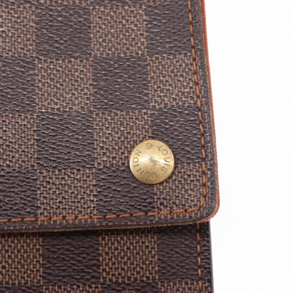 Louis Vuitton Portobello Messenger Damier Brown Canvas Shoulder Bag Bag (Pre-Owned)