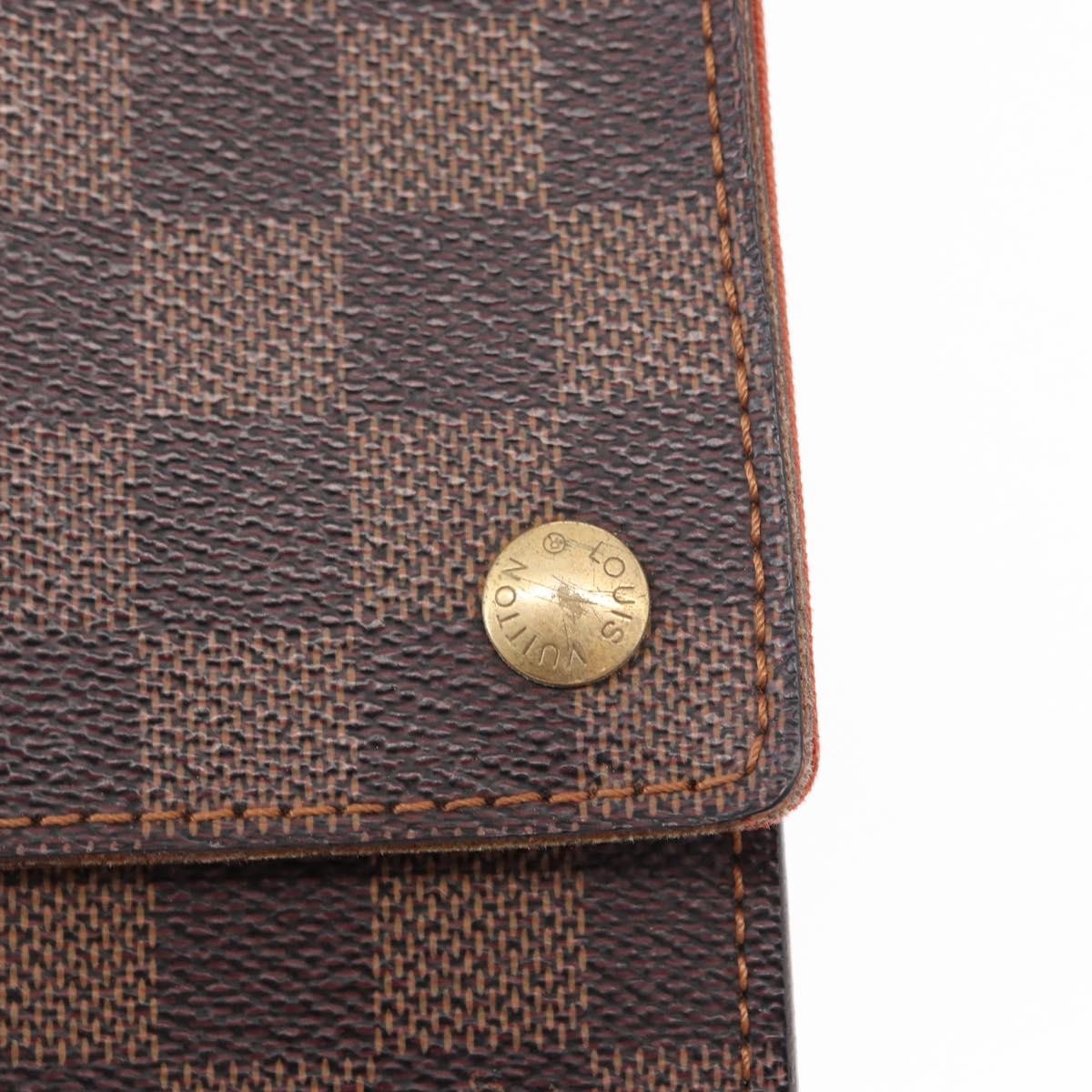 Louis Vuitton Portobello Messenger Damier Brown Canvas Shoulder Bag Bag (Pre-Owned)