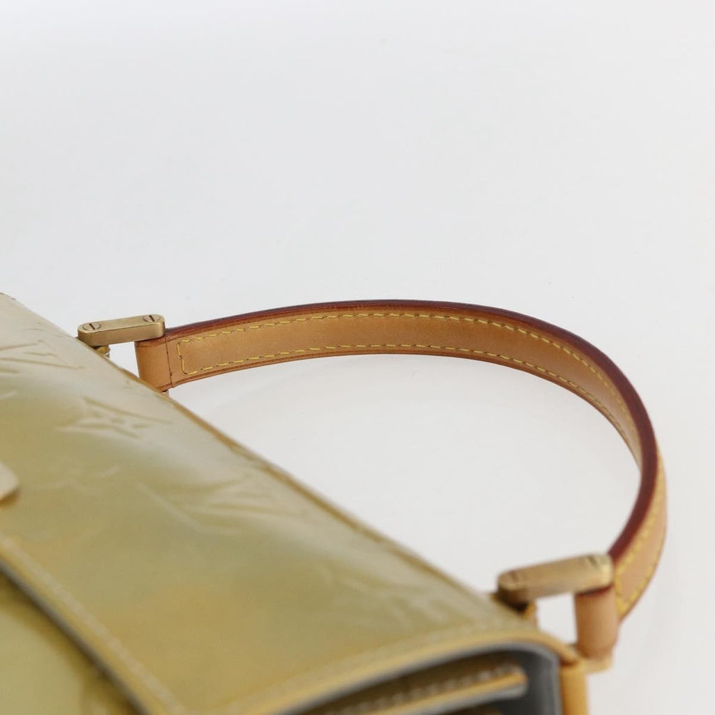 Louis Vuitton Spring Street Nm Handbag Patent Leather Gray Patent_Leather Handbag (Pre-Owned)
