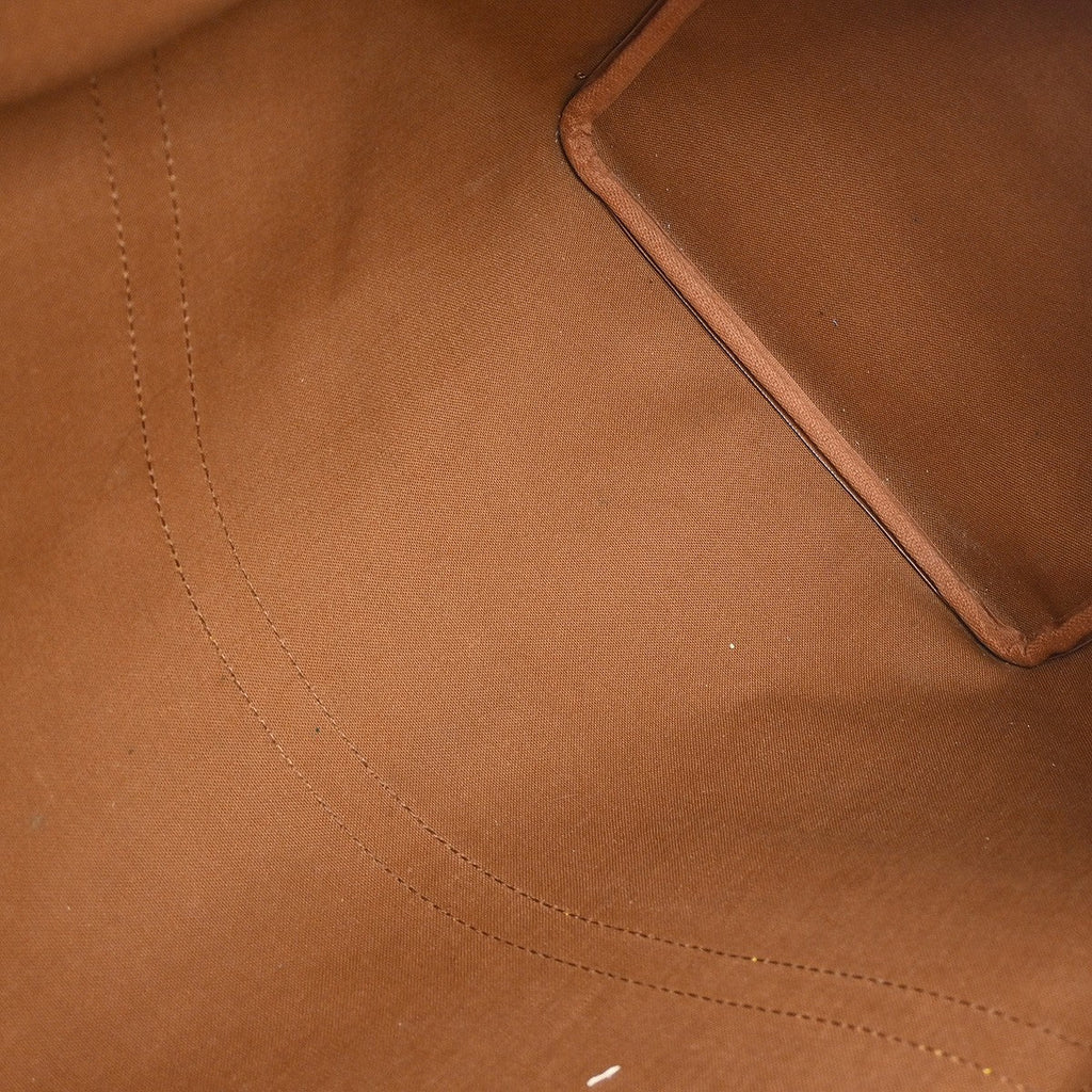 Louis Vuitton Keepall Bag Monogram Canvas Brown Canvas Travel Bag Bag (Pre-Owned)