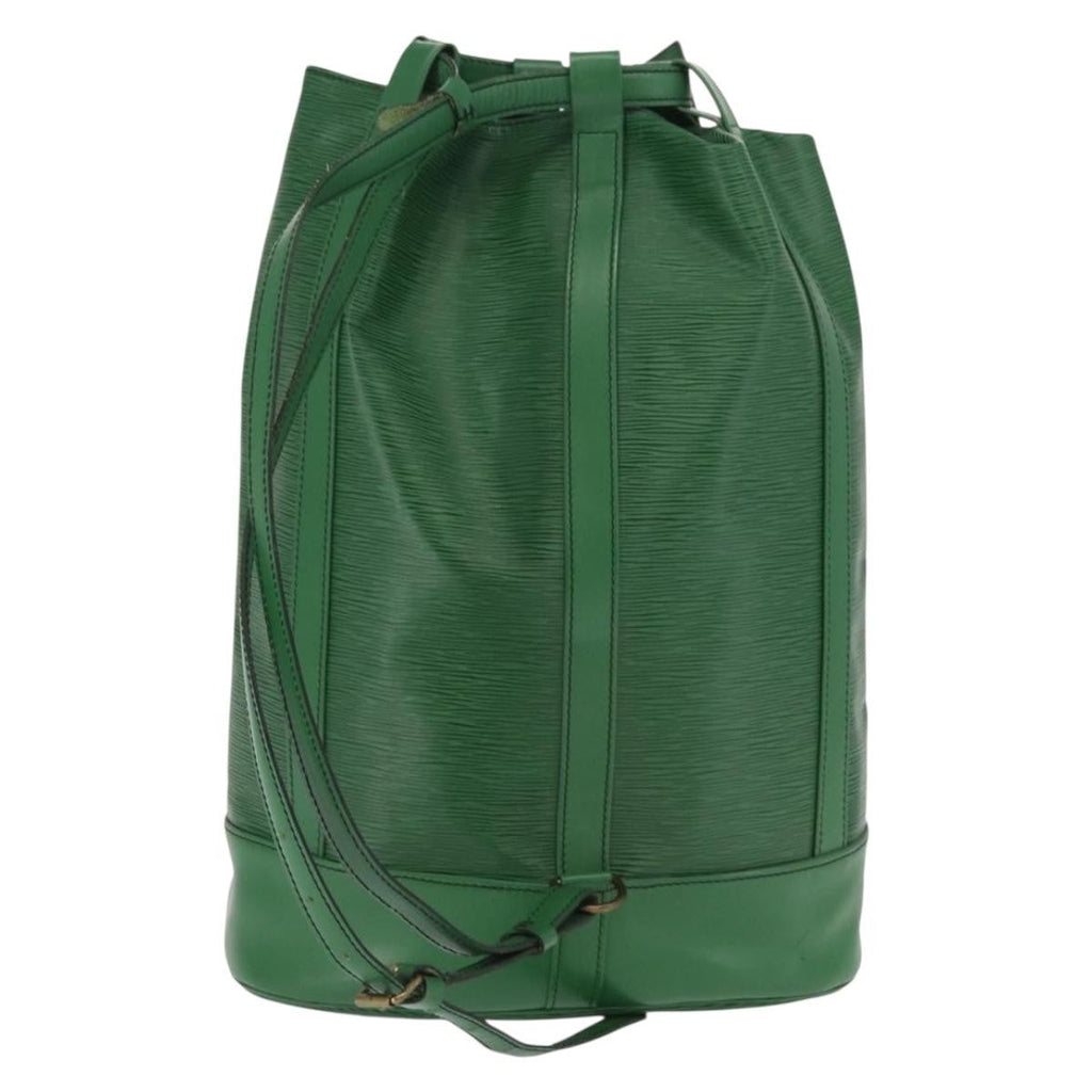 Louis Vuitton Randonnee Backpack Epi Leather Green Leather Shoulder Bag Bag (Pre-Owned)