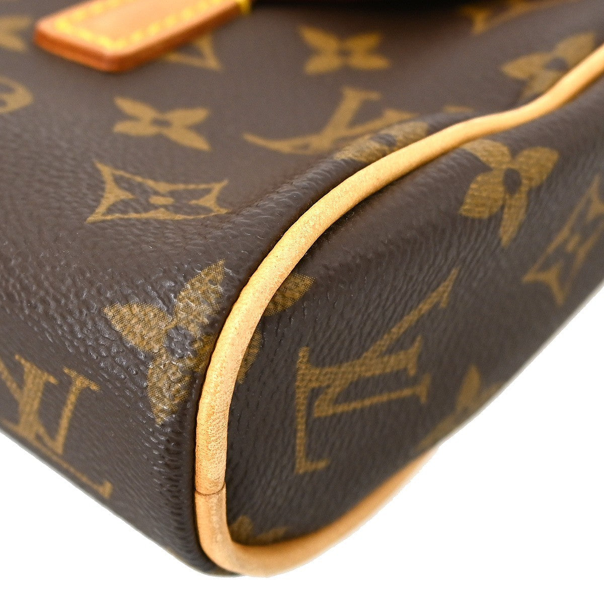 Louis Vuitton Sonatine Handbag Monogram Canvas Brown Canvas Handbag (Pre-Owned)