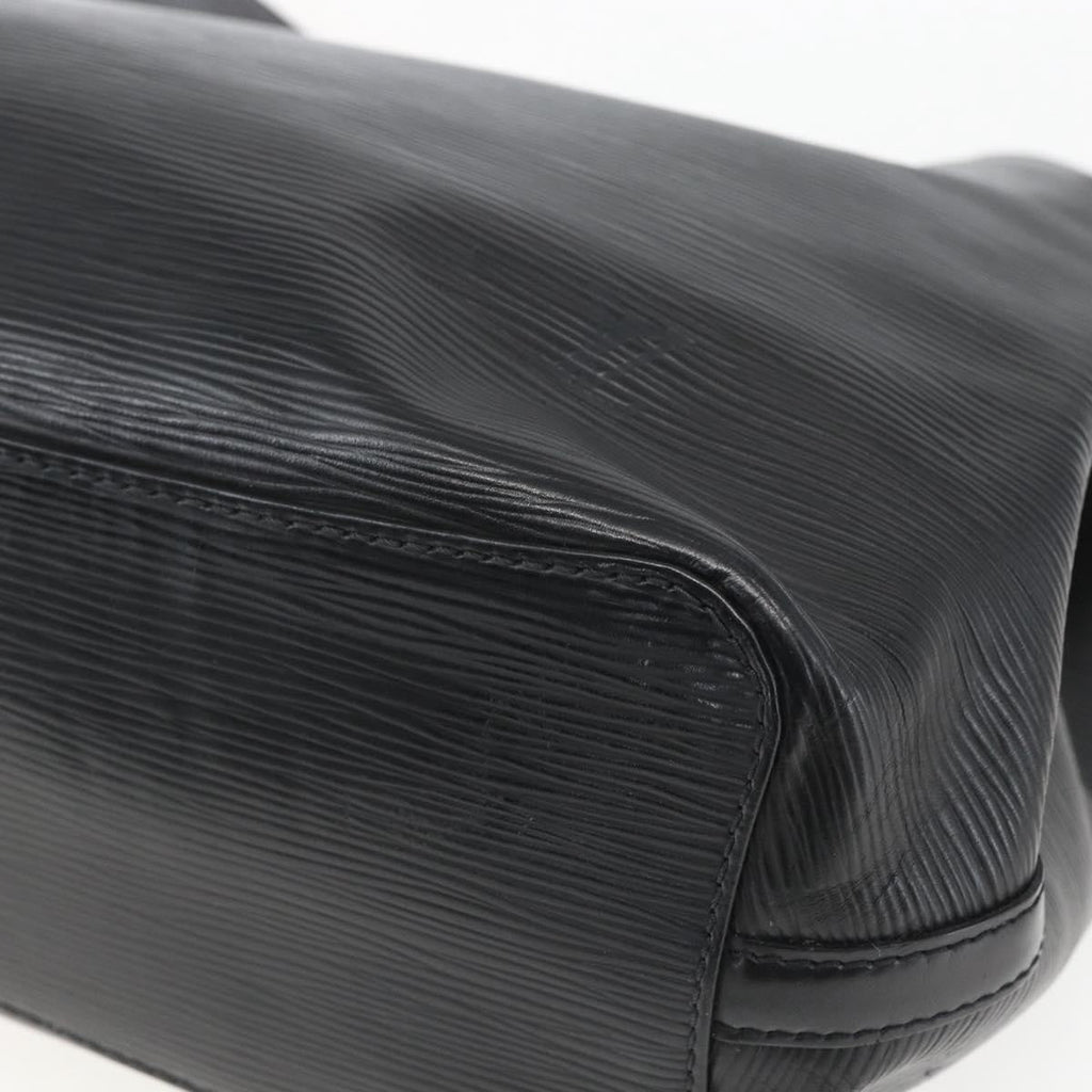Louis Vuitton Mandara Handbag Epi Leather Black Leather Tote Bag Bag (Pre-Owned)