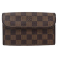 Louis Vuitton Florentine Waist Bag Damier Canvas Brown Canvas Clutche & Pouche Bag (Pre-Owned)