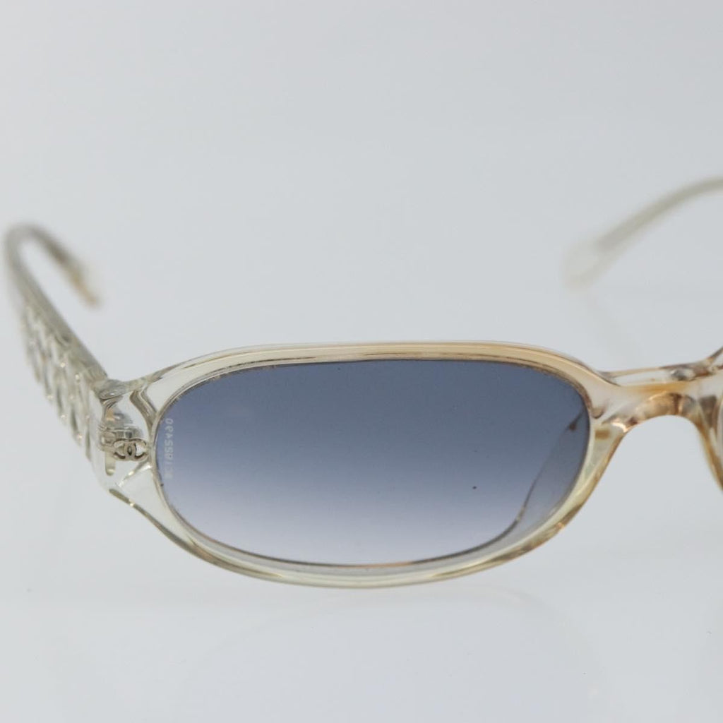 Chanel Logo Cc Sunglasses Plastic Clear Plastic Sunglasse Accessory (Pre-Owned)