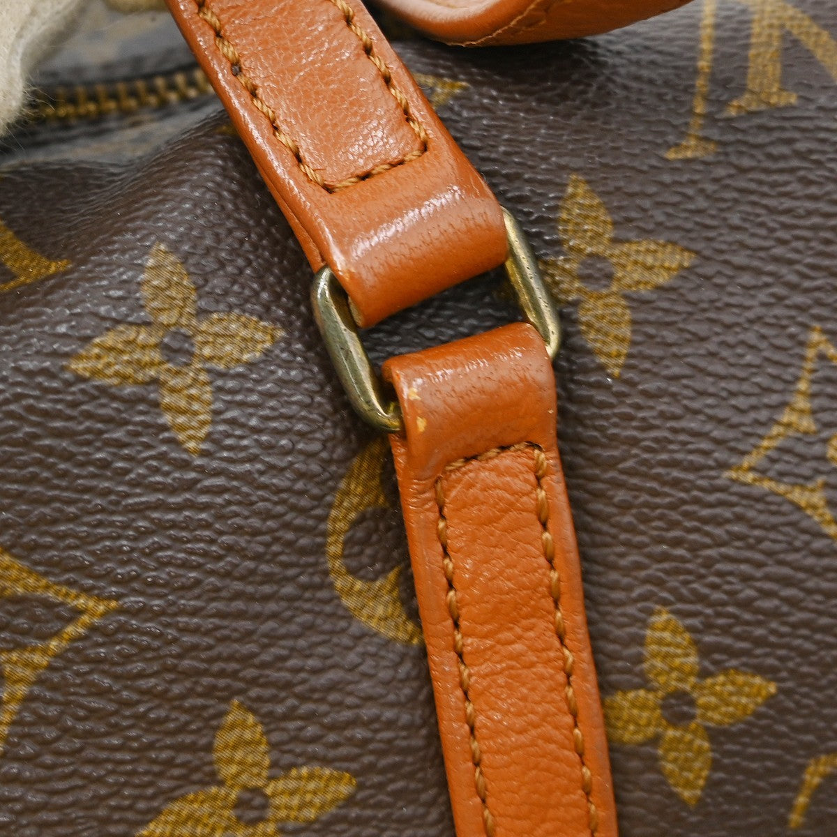 Louis Vuitton Papillon Handbag Monogram Canvas Brown Canvas Handbag (Pre-Owned)