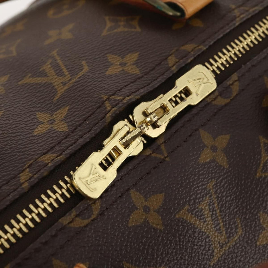 Louis Vuitton Keepall Bag Monogram Canvas Brown Canvas Travel Bag Bag (Pre-Owned)