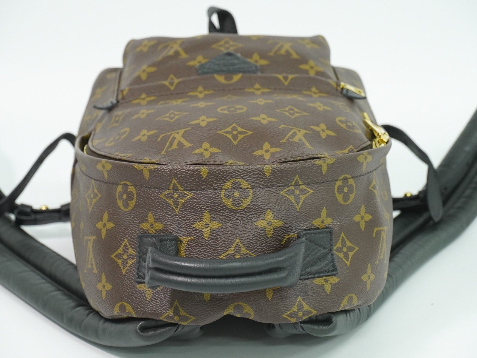 Louis Vuitton Palm Springs Backpack Monogram Canvas Brown Canvas Backpack Bag (Pre-Owned)