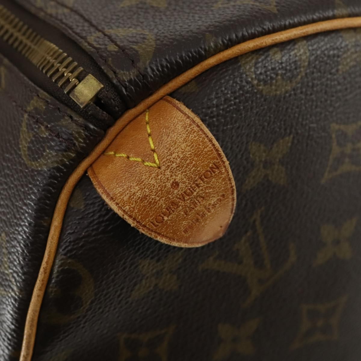 Louis Vuitton Keepall Bag Monogram Canvas Brown Canvas Travel Bag Bag (Pre-Owned)