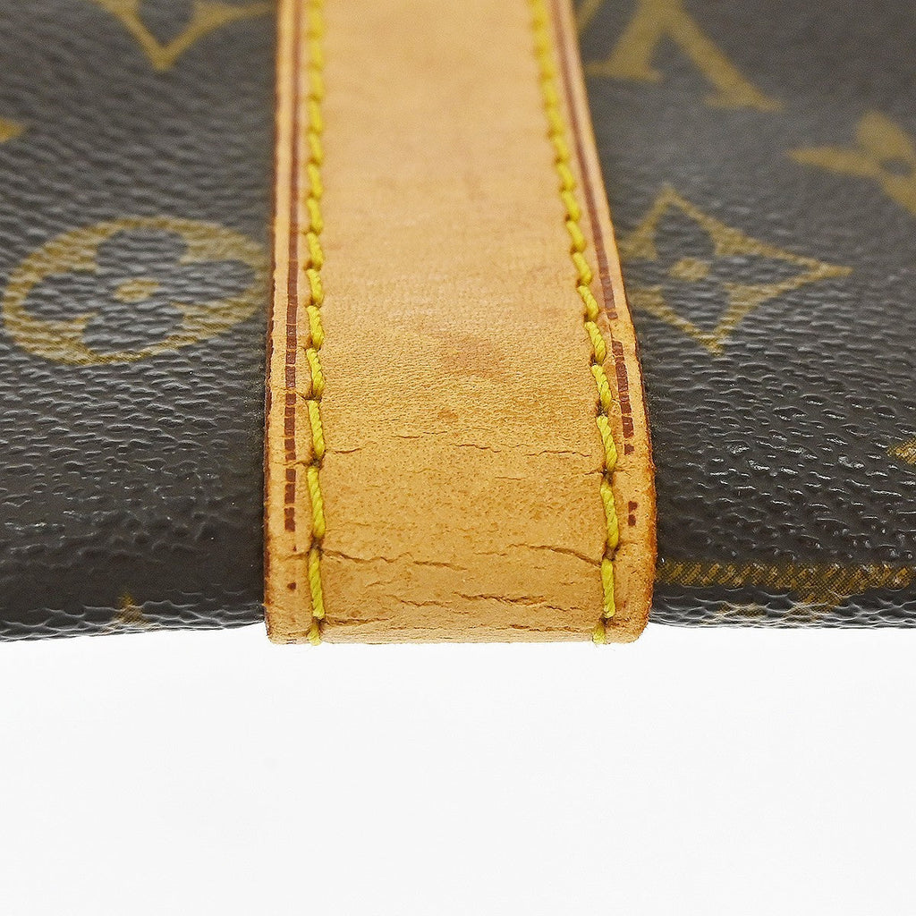 Louis Vuitton Keepall Bag Monogram Canvas Brown Canvas Travel Bag Bag (Pre-Owned)