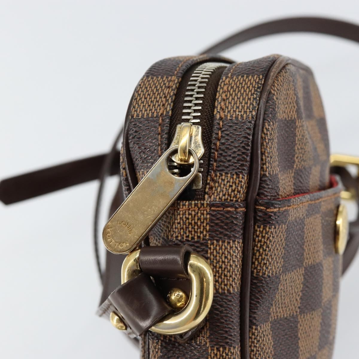 Louis Vuitton Rift Handbag Damier Brown Canvas Shoulder Bag Bag (Pre-Owned)