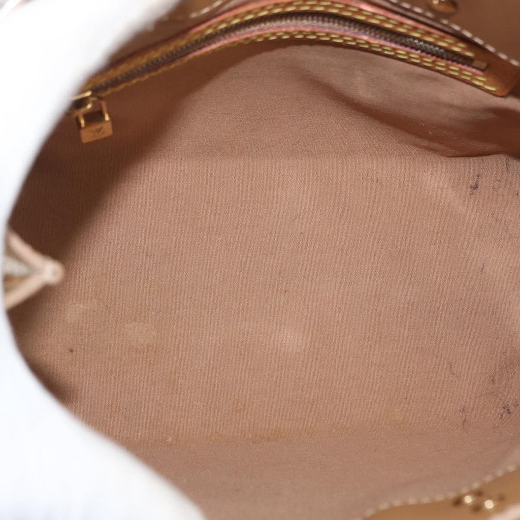 Louis Vuitton Reade Handbag Monogram Vernis Brown Patent_Leather Tote Bag Bag (Pre-Owned)