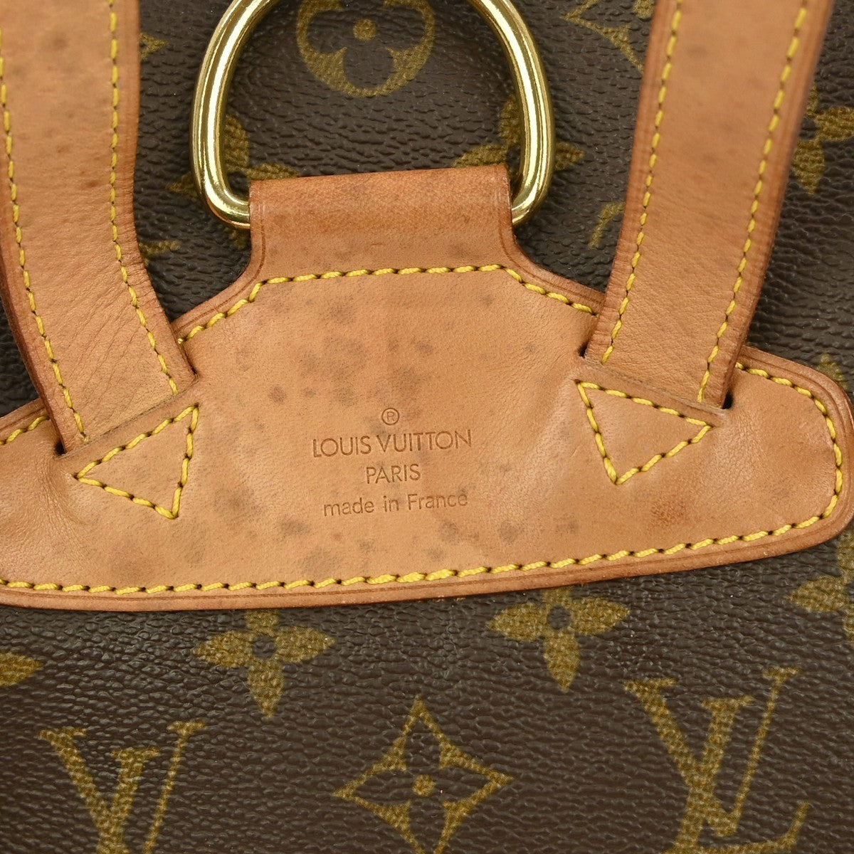 Louis Vuitton Montsouris Backpack Monogram Canvas Brown Canvas Backpack Bag (Pre-Owned)