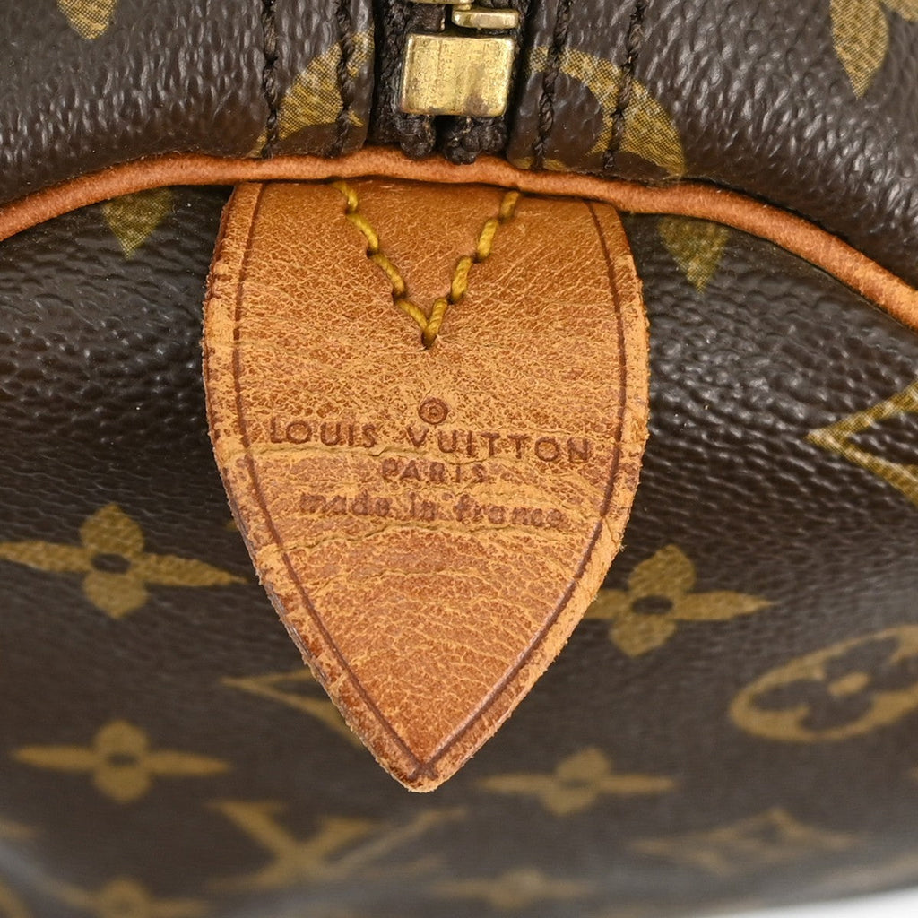 Louis Vuitton Keepall Bag Monogram Canvas Brown Canvas Travel Bag Bag (Pre-Owned)