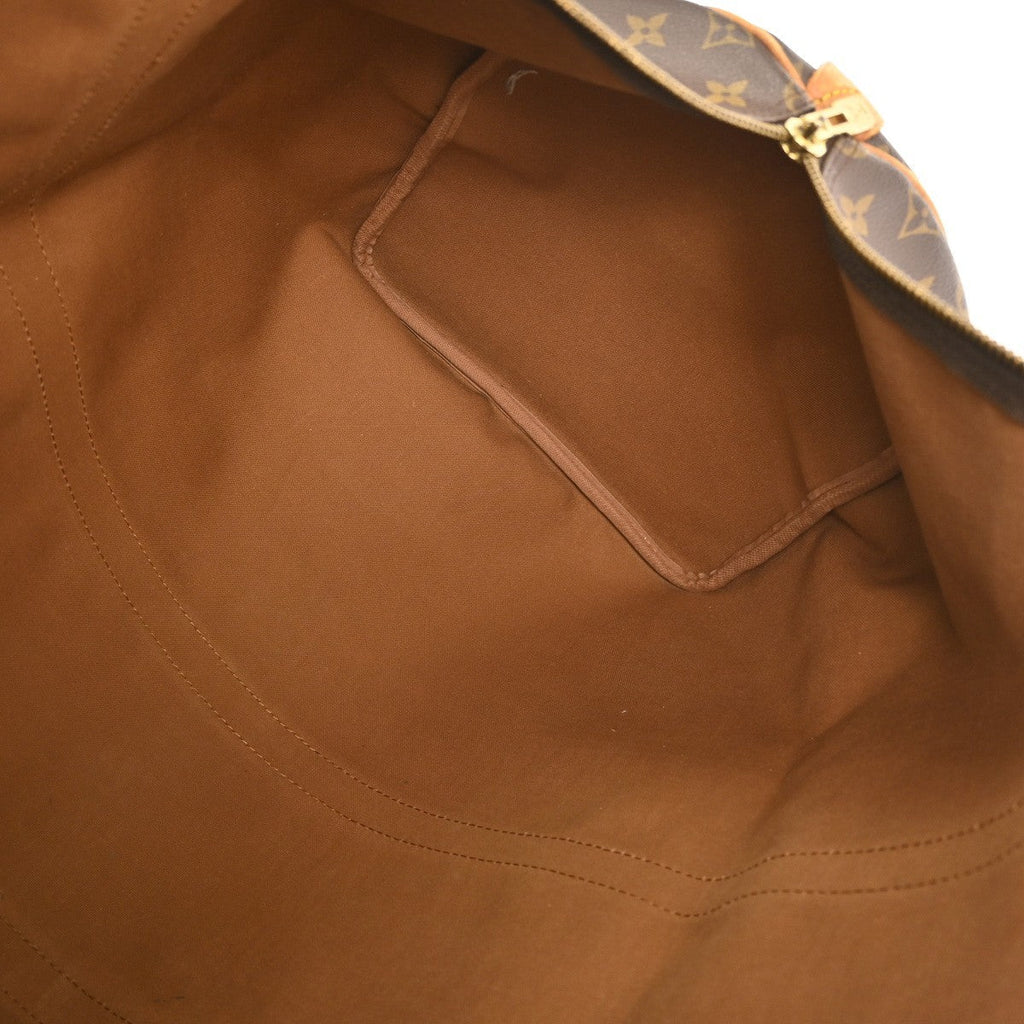Louis Vuitton Keepall Bag Monogram Canvas Brown Canvas Travel Bag Bag (Pre-Owned)
