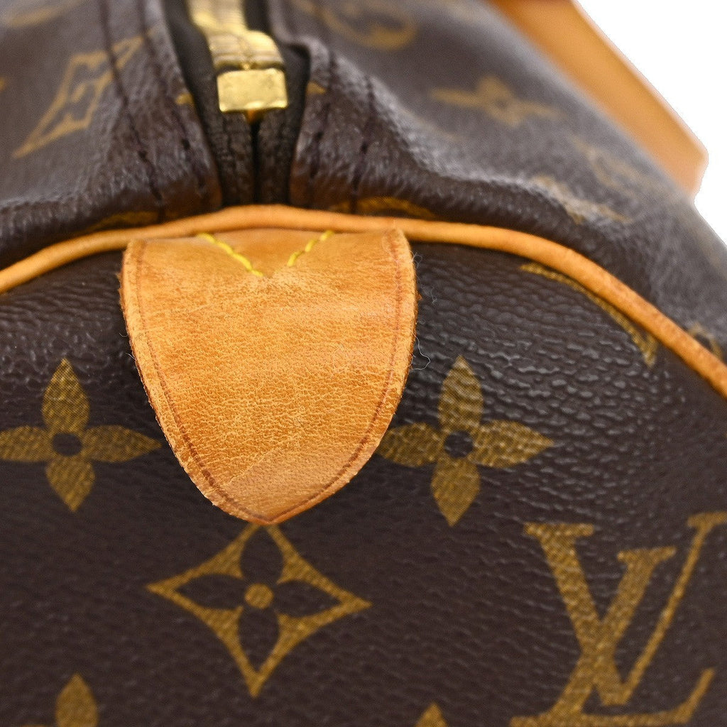 Louis Vuitton Keepall Bag Monogram Canvas Brown Canvas Travel Bag Bag (Pre-Owned)