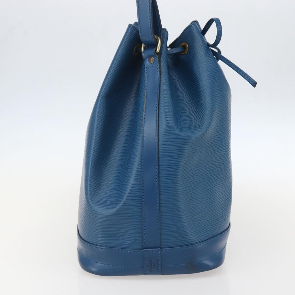 Louis Vuitton Noe Handbag Epi Leather Blue Leather Shoulder Bag Bag (Pre-Owned)