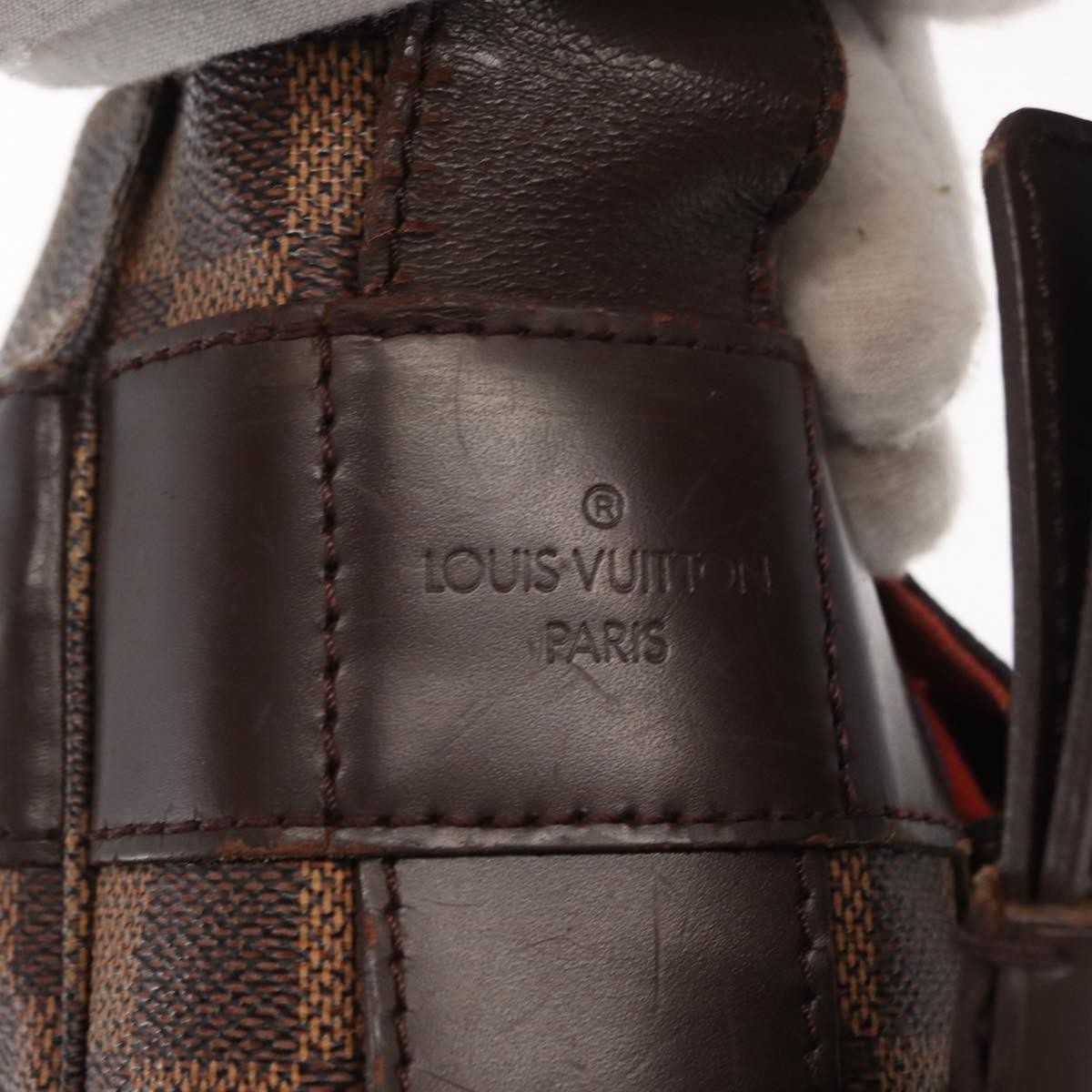 Louis Vuitton Bastille Bag Damier Brown Canvas Shoulder Bag Bag (Pre-Owned)