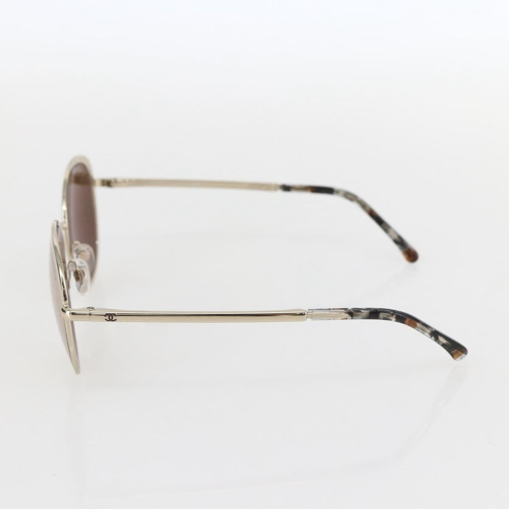 Chanel Logo Cc Sunglasses Metal Gold Metal Sunglasse Accessory (Pre-Owned)