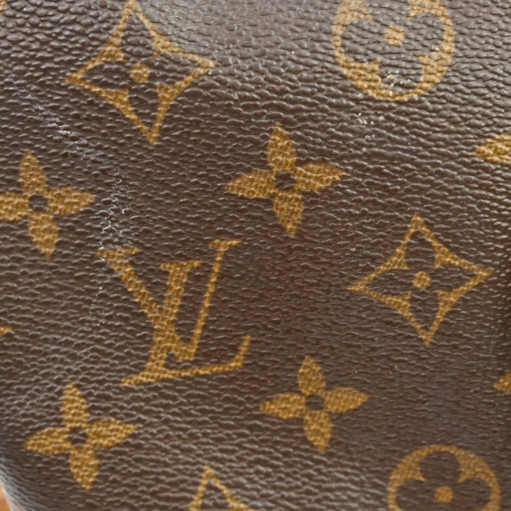 Louis Vuitton Vintage Montsouris Backpack Monogram Canvas Brown Canvas Backpack Bag (Pre-Owned)