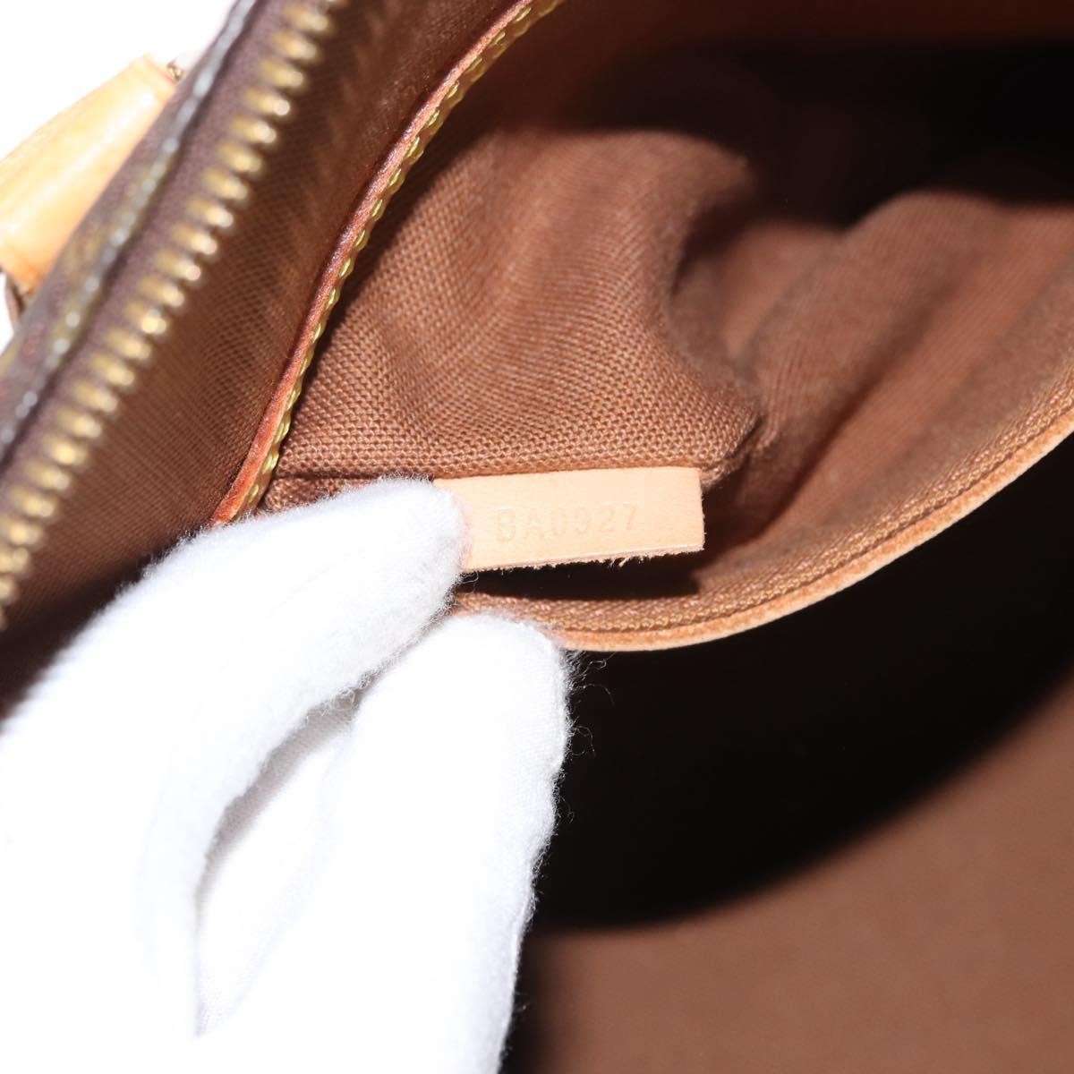 Louis Vuitton Alma Handbag Monogram Canvas Brown Canvas Handbag (Pre-Owned)