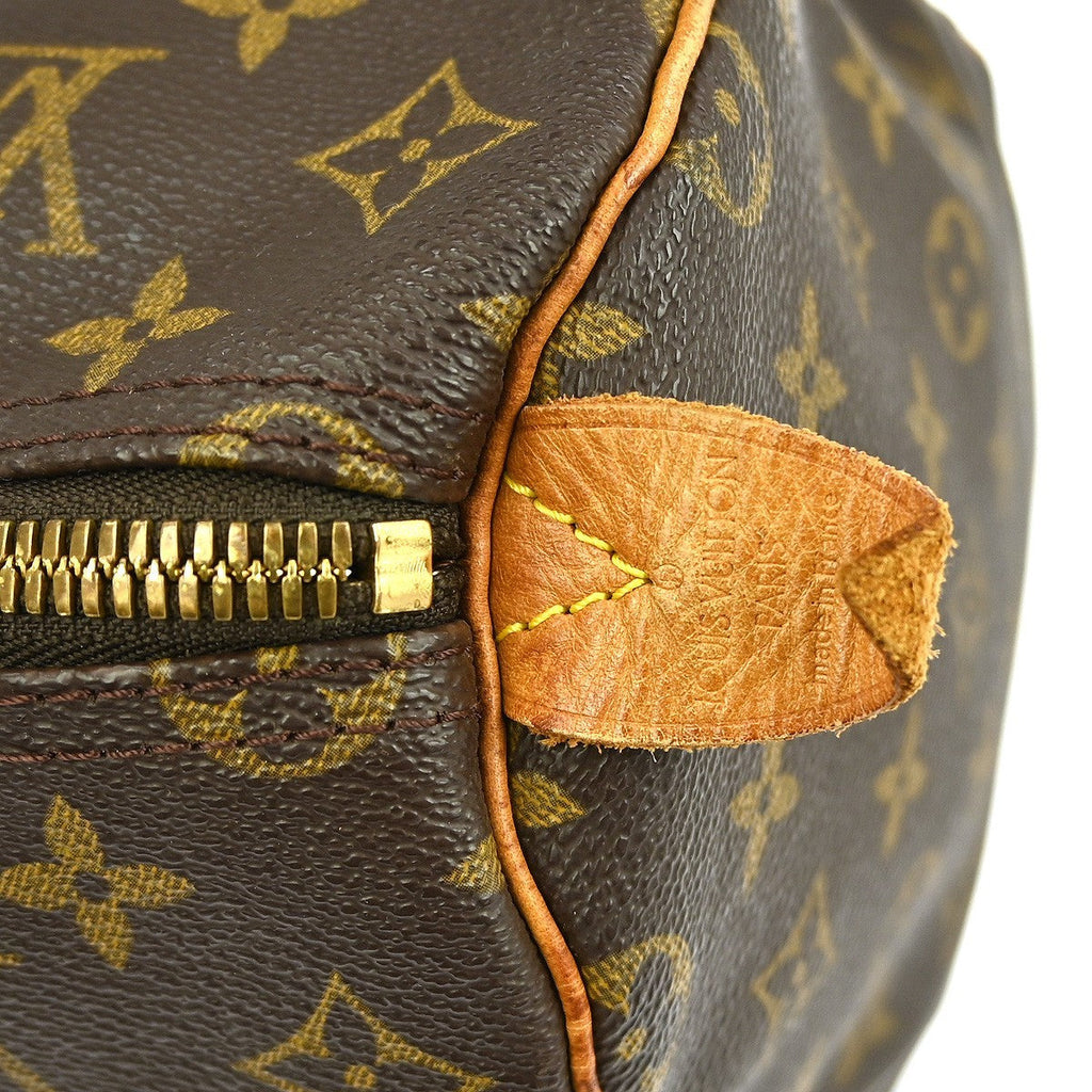 Louis Vuitton Keepall Bag Monogram Canvas Brown Canvas Travel Bag Bag (Pre-Owned)