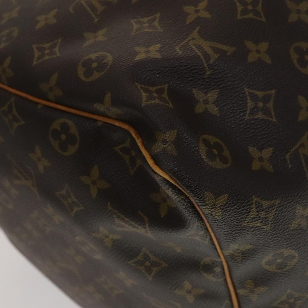 Louis Vuitton Keepall Bag Monogram Canvas Brown Canvas Travel Bag Bag (Pre-Owned)