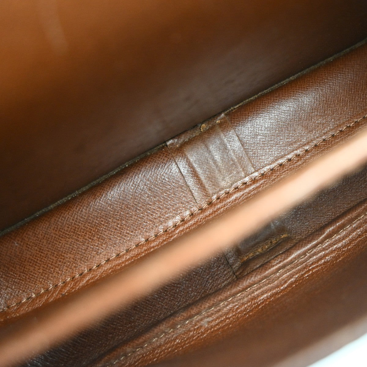 Louis Vuitton Cartouchiere Handbag Monogram Canvas Brown Canvas Shoulder Bag Bag (Pre-Owned)