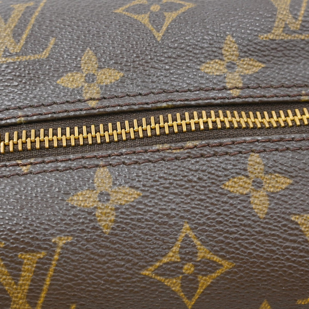 Louis Vuitton Papillon Handbag Monogram Canvas Brown Canvas Handbag (Pre-Owned)