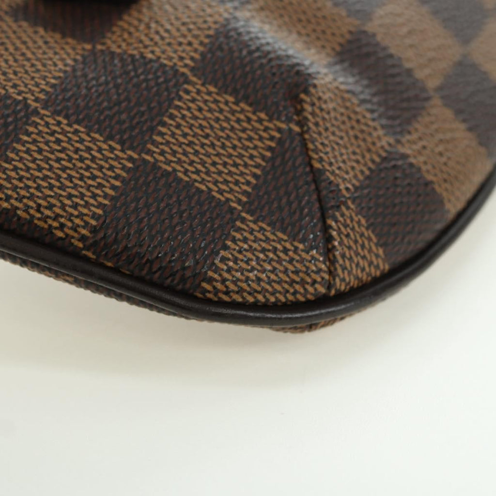 Louis Vuitton Manosque Pochette Damier Brown Canvas Clutche & Pouche Bag (Pre-Owned)