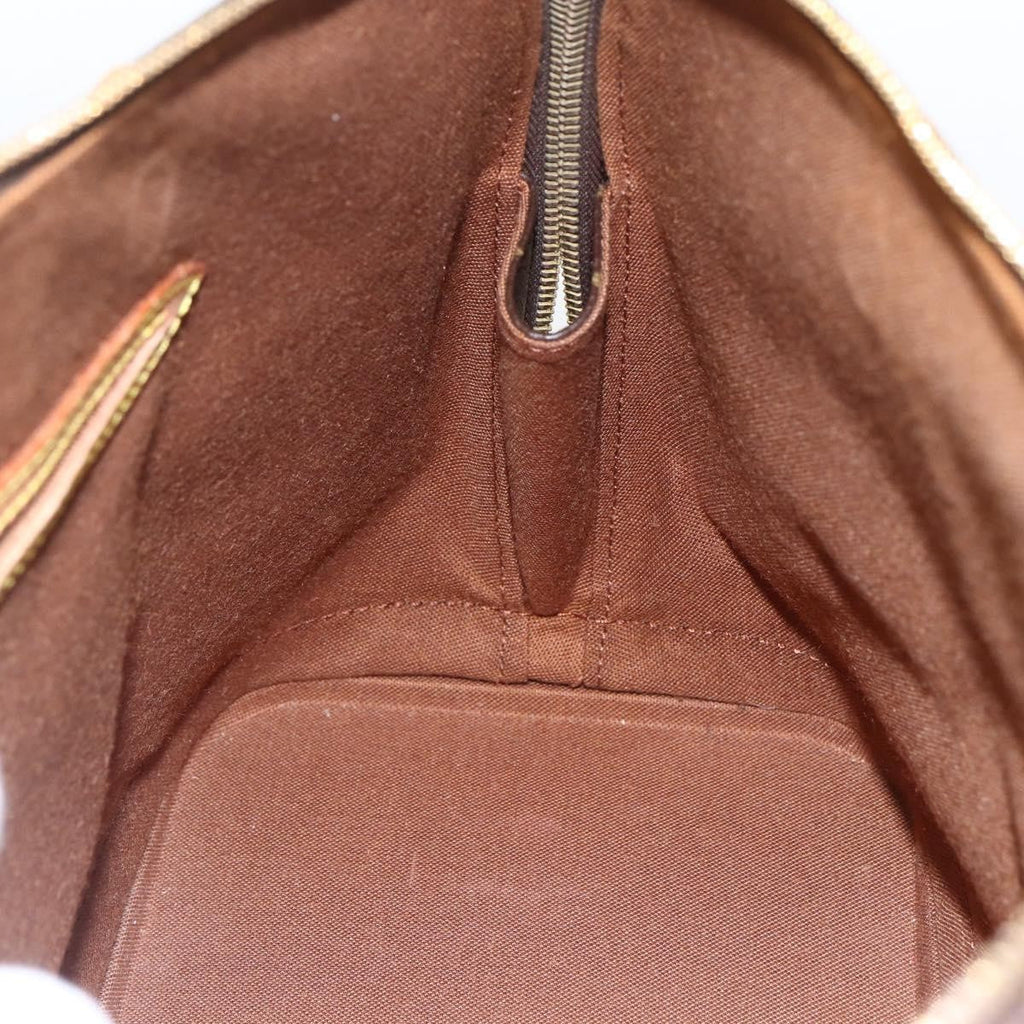 Louis Vuitton Alma Handbag Monogram Canvas Brown Canvas Handbag (Pre-Owned)
