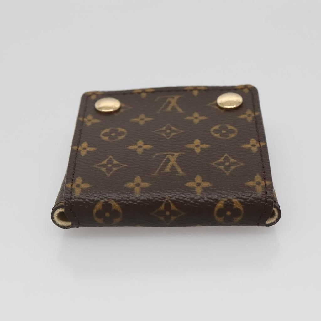 Louis Vuitton Case Jewelry Box Canvas Brown Canvas Wallets Accessory (Pre-Owned)