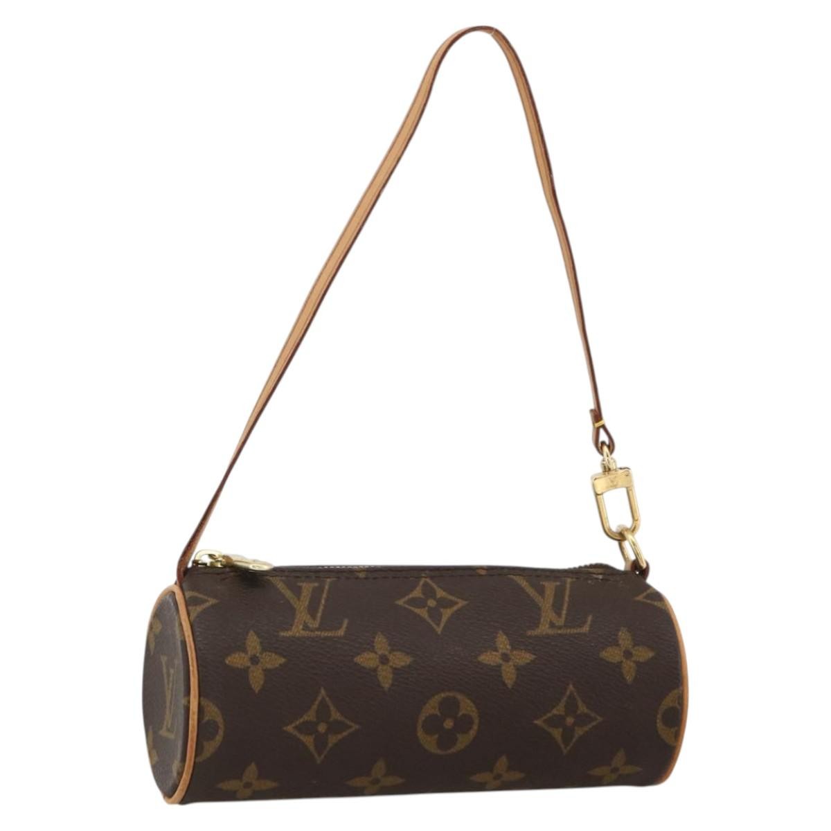 Louis Vuitton Papillon Pochette Monogram Canvas Brown Canvas Clutche & Pouche Bag (Pre-Owned)
