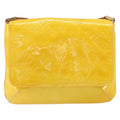 Louis Vuitton Thompson Street Handbag Monogram Vernis Yellow Patent_Leather Shoulder Bag Bag (Pre-Owned)