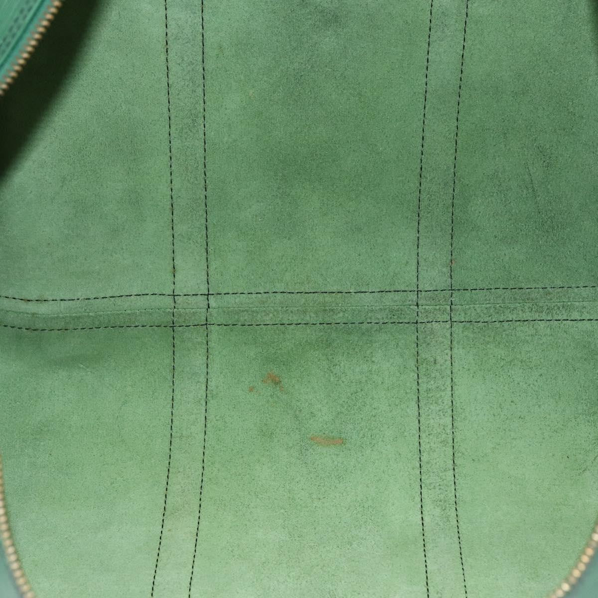 Louis Vuitton Keepall Bag Epi Leather Green Epi Leather Travel Bag Bag (Pre-Owned)