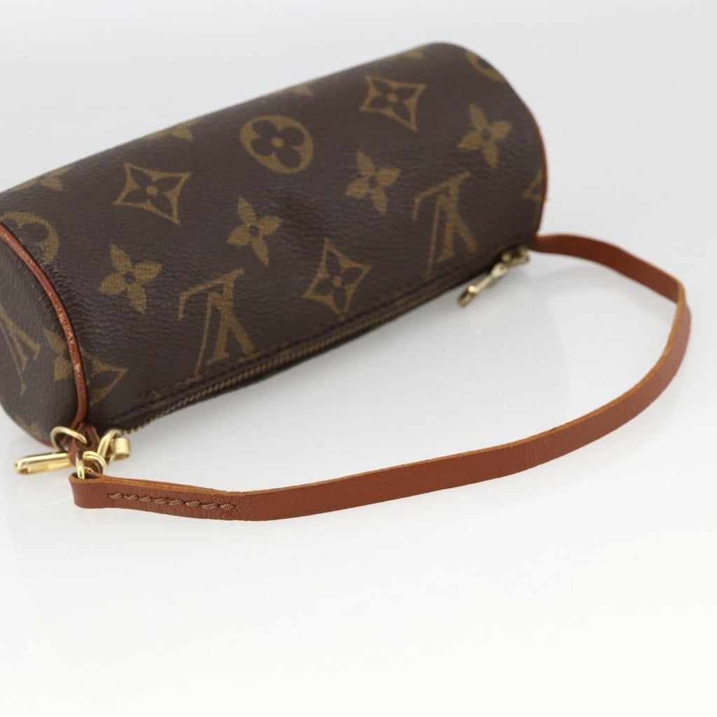 Louis Vuitton Papillon Pochette Monogram Canvas Brown Canvas Clutche & Pouche Bag (Pre-Owned)