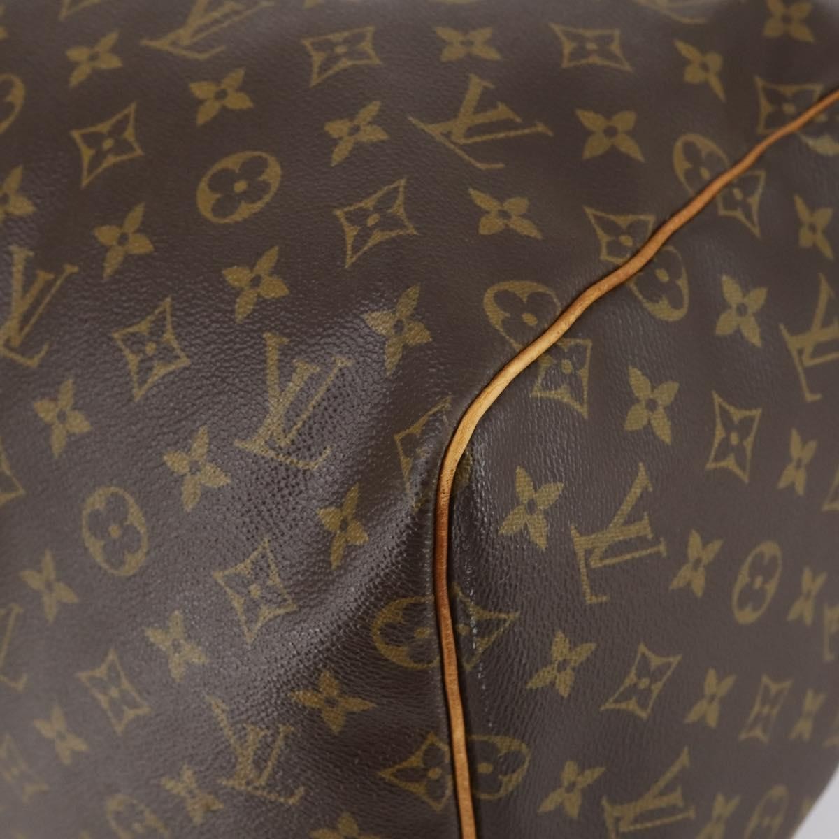 Louis Vuitton Keepall Bag Monogram Canvas Brown Canvas Travel Bag Bag (Pre-Owned)