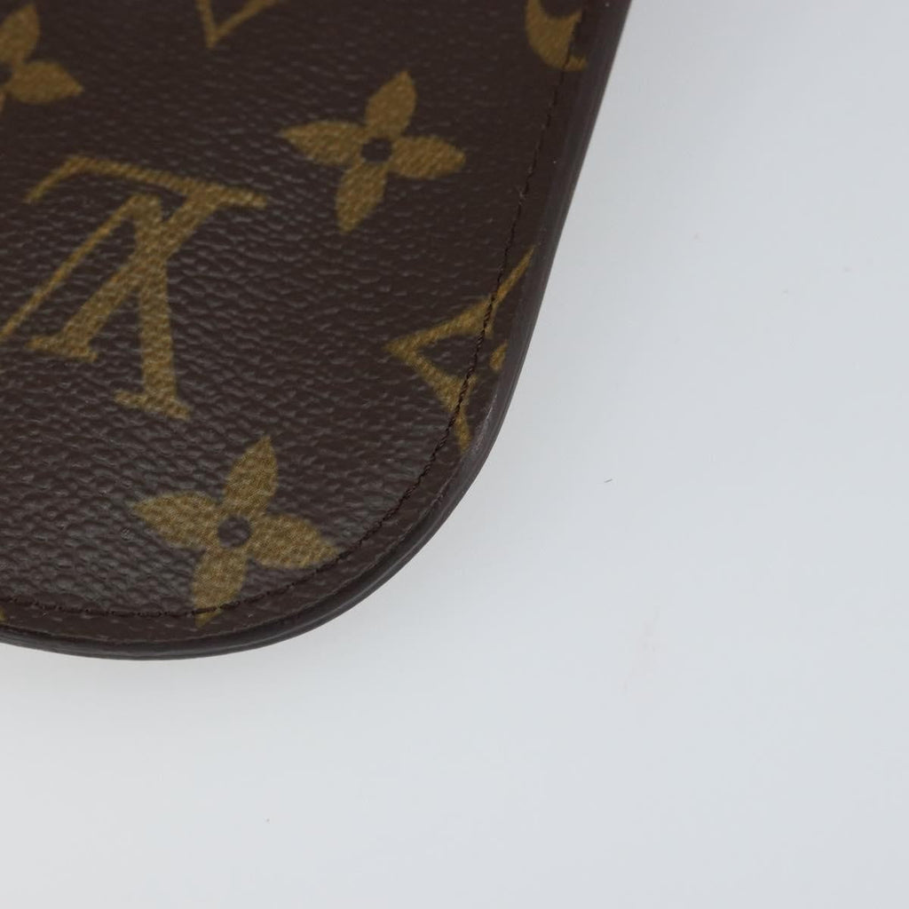 Louis Vuitton Etui À Stylo Canvas Brown Canvas Clutche & Pouche Bag (Pre-Owned)