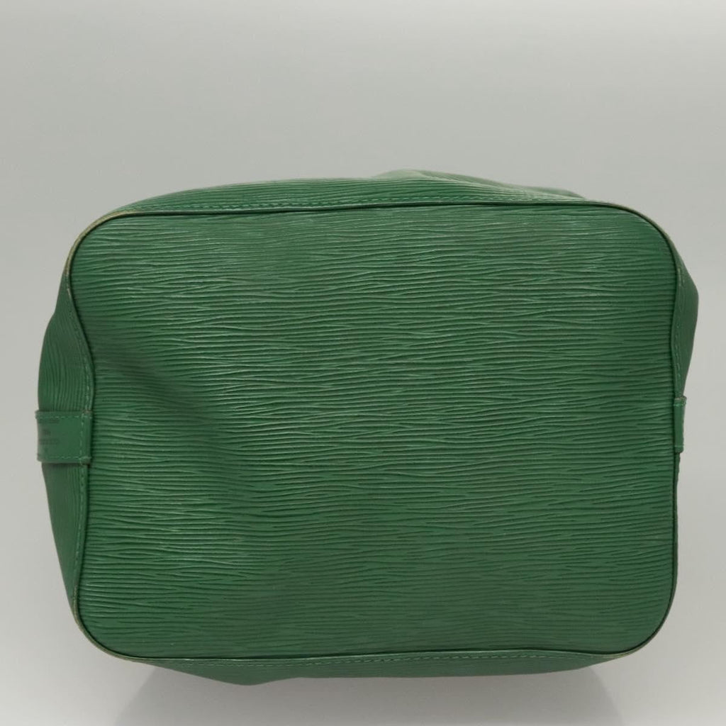 Louis Vuitton Petit Noe Handbag Epi Leather Green Leather Shoulder Bag Bag (Pre-Owned)