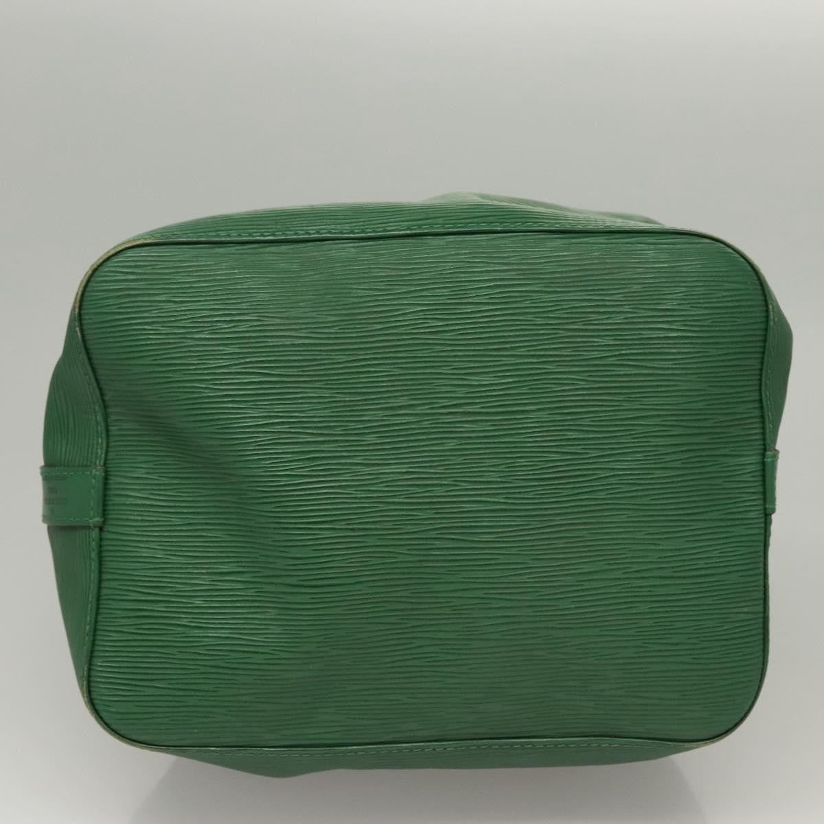 Louis Vuitton Petit Noe Handbag Epi Leather Green Leather Shoulder Bag Bag (Pre-Owned)